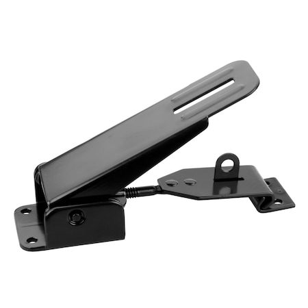 JR Products 11845 Fold Down Camper Latch And Catch - Black